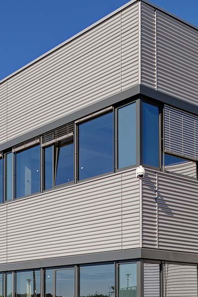 Image of newly built warehouse